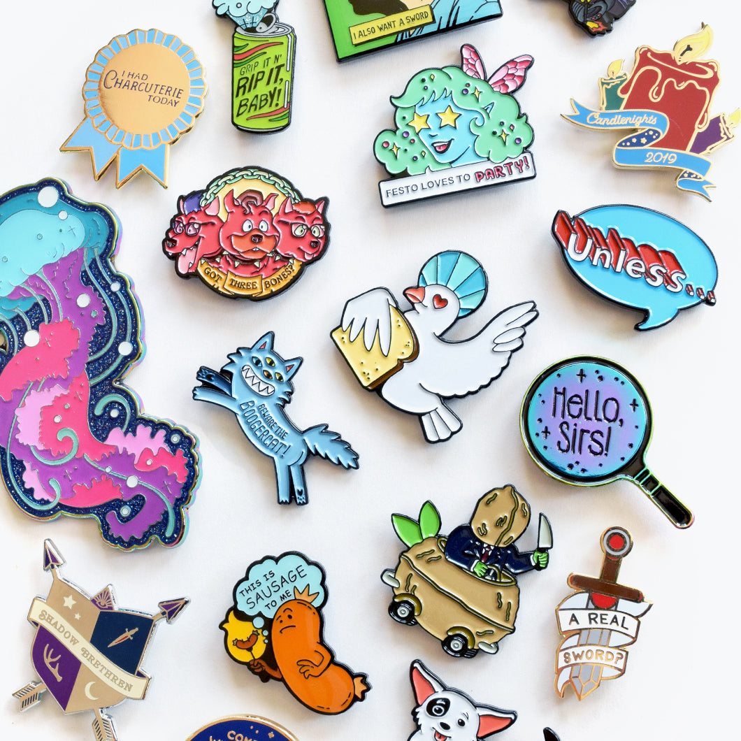 McElroy Mystery Enamel Pin