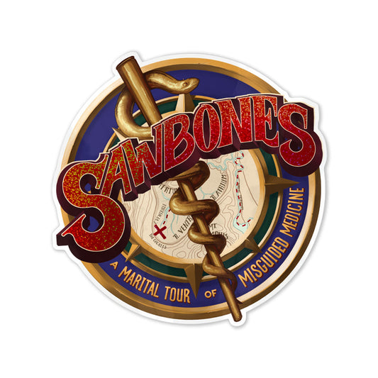 Sawbones Sticker