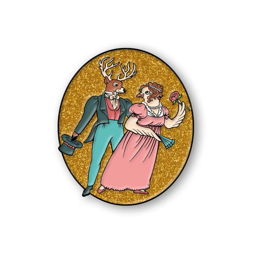 Shmanners Enamel Pin