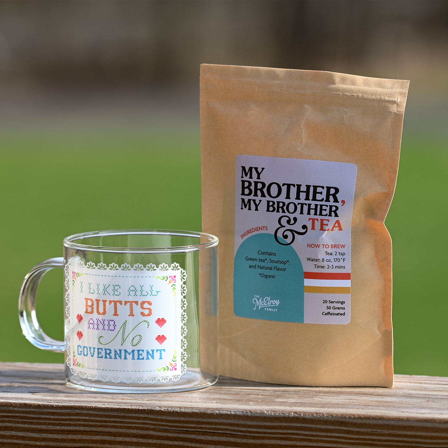 My Brother, My Brother and Tea + Mug Bundle