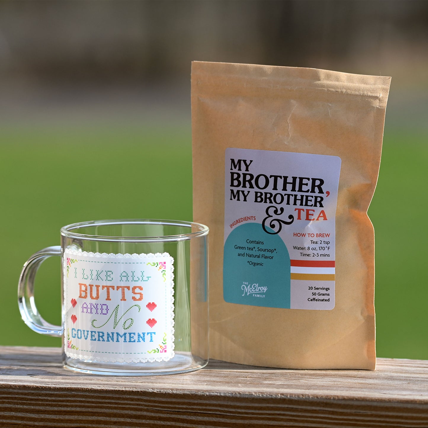 My Brother, My Brother and Tea + Mug Bundle