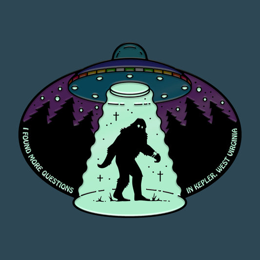 Questions in Kepler Pin (Glow-in-the-Dark)