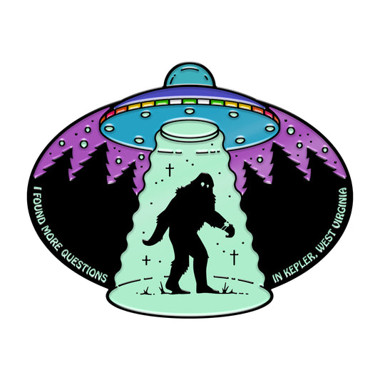 Questions in Kepler Pin (Glow-in-the-Dark)