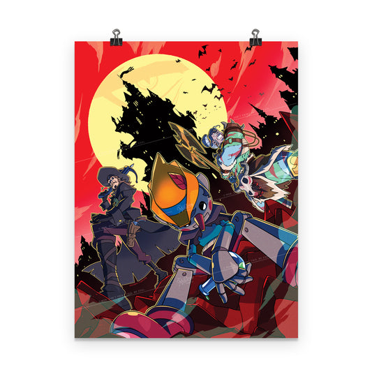 TAZ vs Dracula Poster