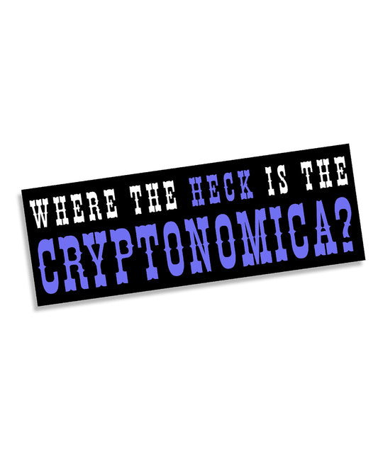 Where The Heck is the Cryptonomica? Magnet