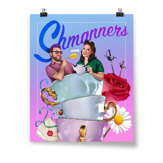 Shmanners Print
